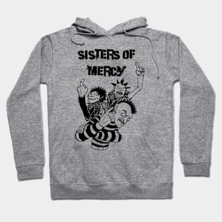 Punk Rock Man Of Sisters Of Mercy Hoodie